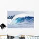 Hawaii, Oahu, Perfect Wave At Pipeline Wall Mural