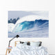 Hawaii, Oahu, Perfect Wave At Pipeline Wall Mural