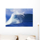 Hawaii, Oahu, Perfect Wave At Pipeline Wall Mural
