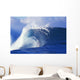 Hawaii, Oahu, Perfect Wave At Pipeline Wall Mural