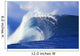 Hawaii, Oahu, Perfect Wave At Pipeline Wall Mural