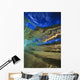 Hawaii, Abstract Underwater View Of Breaking Wave Wall Mural