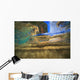 Hawaii, Abstract Underwater View Of Breaking Wave Wall Mural