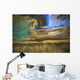 Hawaii, Abstract Underwater View Of Breaking Wave Wall Mural
