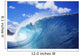 Hawaii, Oahu, North Shore, Curling Wave At World Famous Pipeline Wall Mural