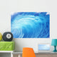 Hawaii, Oahu, North Shore, Curling Wave At World Famous Pipeline Wall Mural