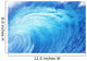 Hawaii, Oahu, North Shore, Curling Wave At World Famous Pipeline Wall Mural