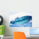 Hawaii, Oahu, North Shore, Curling Wave At World Famous Pipeline Wall Mural