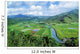 Hawaii, Kauai, Hanalei Valley Taro Fields And Wildlife Refuge Wall Mural