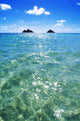 Clouds And Mokulua Islands Wall Mural