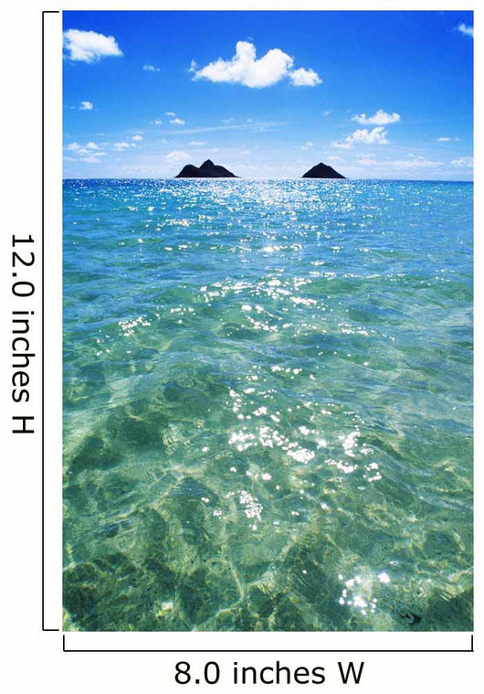 Clouds And Mokulua Islands Wall Mural