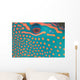 Indonesia, Extreme Close-Up Eye Of Bicolor Parrotfish Wall Mural