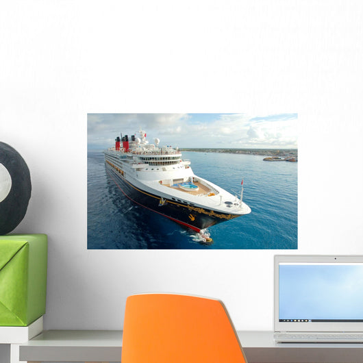 Unforgettable Vacation on Board Modern Cruise Ship Wall Mural