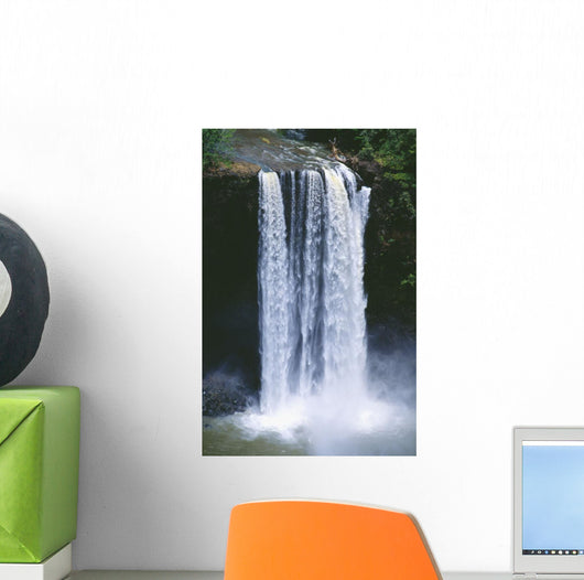 Close-Up Of Cascading Waterfall Wall Mural
