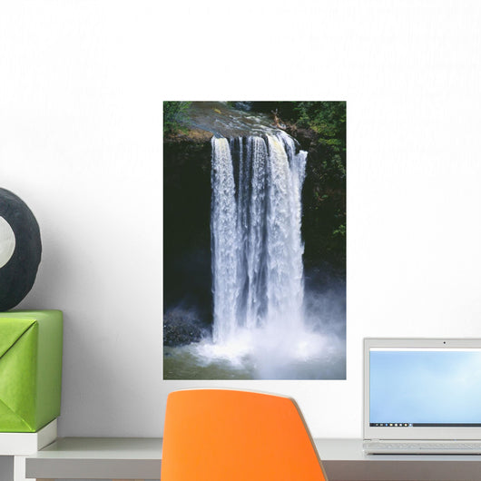 Close-Up Of Cascading Waterfall Wall Mural