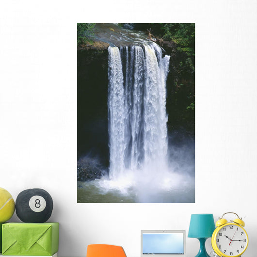 Close-Up Of Cascading Waterfall Wall Mural