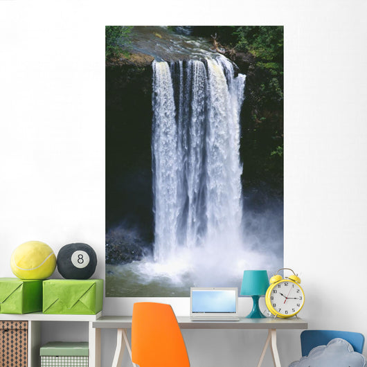 Close-Up Of Cascading Waterfall Wall Mural