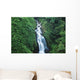 Hawaii, Big Island, Waterful On Hamakua Coast Wall Mural
