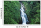 Hawaii, Big Island, Waterful On Hamakua Coast Wall Mural