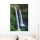 80 Foot High Waterfall Cascading Into Deep Pool Wall Mural