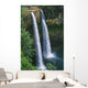 80 Foot High Waterfall Cascading Into Deep Pool Wall Mural