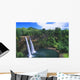 80 Foot High Waterfall Cascading Into Deep Pool Wall Mural