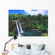 80 Foot High Waterfall Cascading Into Deep Pool Wall Mural