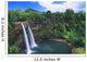 80 Foot High Waterfall Cascading Into Deep Pool Wall Mural