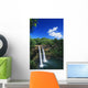 80 Foot High Waterfall Cascading Into Deep Pool Wall Mural