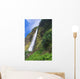 Kaluahine Falls Coming Down Mountainside Wall Mural