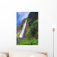 Kaluahine Falls Coming Down Mountainside Wall Mural