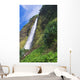 Kaluahine Falls Coming Down Mountainside Wall Mural