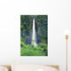 Hawaii, Big Island, Akaka Falls, Lush Greenery In Foreground Wall Mural