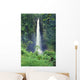 Hawaii, Big Island, Akaka Falls, Lush Greenery In Foreground Wall Mural