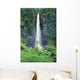 Hawaii, Big Island, Akaka Falls, Lush Greenery In Foreground Wall Mural