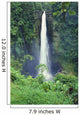 Hawaii, Big Island, Akaka Falls, Lush Greenery In Foreground Wall Mural