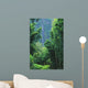 Hawaii, Maui, Hana, Oheo Gorge, Waimoku Falls, And Bamboo Forest Wall Mural