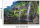Hawaii, Maui, Hana, Blue Pool Falls Wall Mural