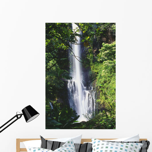 One Large Fall And A Few Smaller Ones Wall Mural