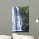 Hawaii, Maui, One Of Many Cascading Waterfalls Found Along Hana Coast Wall Mural