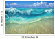 Ripple Of Crystal Clear And Turquoise Water Breaks On Sandy Shore Wall Mural