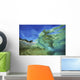 Abstract Underwater View Of Waves And Surf Wall Mural