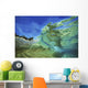 Abstract Underwater View Of Waves And Surf Wall Mural