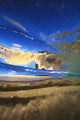 Abstract Underwater View Of Waves And Surf Wall Mural