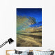 Abstract Underwater View Of Waves And Surf Wall Mural