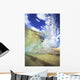 Abstract Underwater View Of Waves And Surf Wall Mural