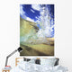 Abstract Underwater View Of Waves And Surf Wall Mural
