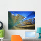 Abstract Underwater View Of Waves And Surf Wall Mural