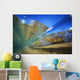Abstract Underwater View Of Waves And Surf Wall Mural