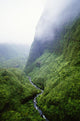 Hawaii, Kauai, Mt Waialeale, Wettest Spot On Earth Wall Mural